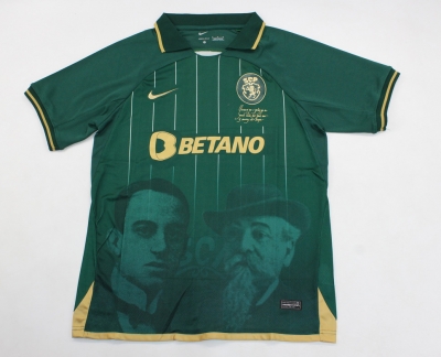 2425 Portugal Lisbon sporting green special model Soccer Jersey